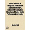 Music Venues in Maryland by Not Available