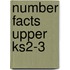 Number Facts Upper Ks2-3
