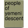 People of Yemeni Descent door Not Available