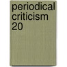 Periodical Criticism  20 door Sir Walter Scott
