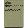 Php Developer's Cookbook door Sterling Hughes