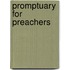 Promptuary For Preachers