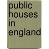 Public Houses in England door Not Available