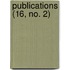 Publications (16, No. 2)