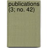 Publications (3; No. 42) by Bannatyne Club