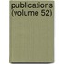 Publications (Volume 52)