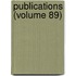 Publications (Volume 89)