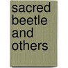 Sacred Beetle And Others door Jean Henri Fabre