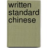 Written Standard Chinese door Parker Po-Fei Huang