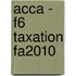 Acca - F6 Taxation Fa2010