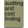 Auditing And Cost Finding by Seymour Walton