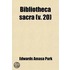 Bibliotheca Sacra (V. 20)
