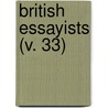 British Essayists (V. 33) door Alexander Chalmers