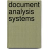 Document Analysis Systems by Horst Bunke