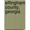 Effingham County, Georgia door Not Available