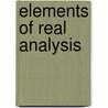 Elements Of Real Analysis door Mathematics