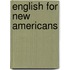 English for New Americans