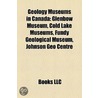 Geology Museums in Canada by Not Available