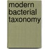 Modern Bacterial Taxonomy