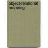 Object-relational Mapping door Not Available