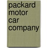 Packard Motor Car Company door Forword By Joseph S. Freeman