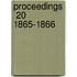 Proceedings  20 1865-1866