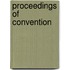 Proceedings of Convention