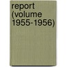 Report (Volume 1955-1956) by Maryland. Stat Education