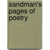 Sandman's Pages Of Poetry by R. Sandlin Bobbie