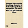 Schools in Worcestershire by Not Available