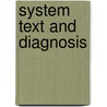 System Text and Diagnosis door William R. Simpson