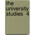 The University Studies  4