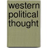 Western Political Thought door Brian Nelson