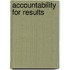 Accountability for Results