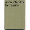 Accountability for Results door Sandra Watkins