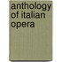 Anthology of Italian Opera