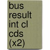 Bus Result Int Cl Cds (x2) door Onbekend