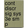 Cont Discr Sig Sys 3e Sm P door George R. Cooper