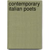 Contemporary Italian Poets door Unknown Author