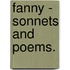 Fanny - Sonnets And Poems.