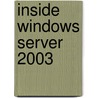 Inside Windows Server 2003 door William Boswell