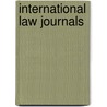 International Law Journals door Not Available