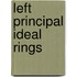 Left Principal Ideal Rings