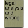 Legal Analysis and Writing door William H. Putman