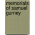 Memorials Of Samuel Gurney