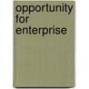 Opportunity For Enterprise door Denise Jones