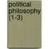 Political Philosophy (1-3)