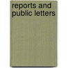 Reports And Public Letters door John C. Calhoun