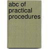 Abc Of Practical Procedures door Tim Nutbeam