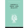 America - Ideal and Reality door Werner Stark